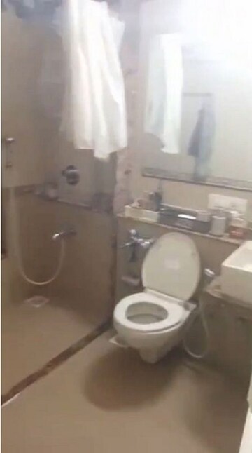 Bathroom in 2 BHK Apartment at Raheja Acropolis, Deonar – for Rent