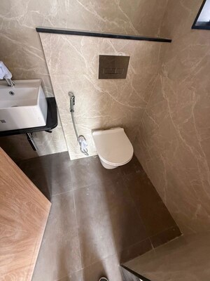 Bathroom in 2 BHK Apartment at Balaji Oriana Nest, Baner – for Rent