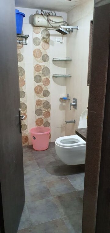 Bathroom in 2 BHK Apartment at Prakruti Pearl, Ghodbunder Road – for Rent