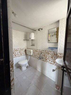 Bathroom in 2 BHK Apartment at Bhavani View, Virar West – for Rent