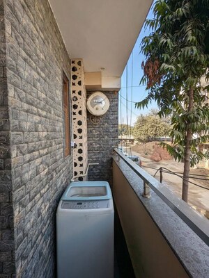 Balcony in 2 BHK Builder Floor at Uday Arden 45, Sector 45 – for Rent