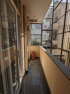 Balcony in 2 BHK Builder Floor at Uday Arden 45, Sector 45 – for Rent