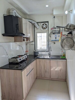 Kitchen in 2 BHK Builder Floor at Uday Arden 45, Sector 45 – for Rent