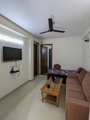 Living Room in 2 BHK Builder Floor at Uday Arden 45, Sector 45 – for Rent