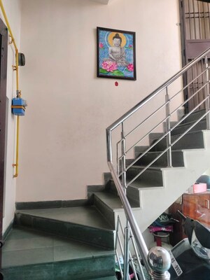 Staircase in 6 BHK Independent House at Avantika Colony – for Sale