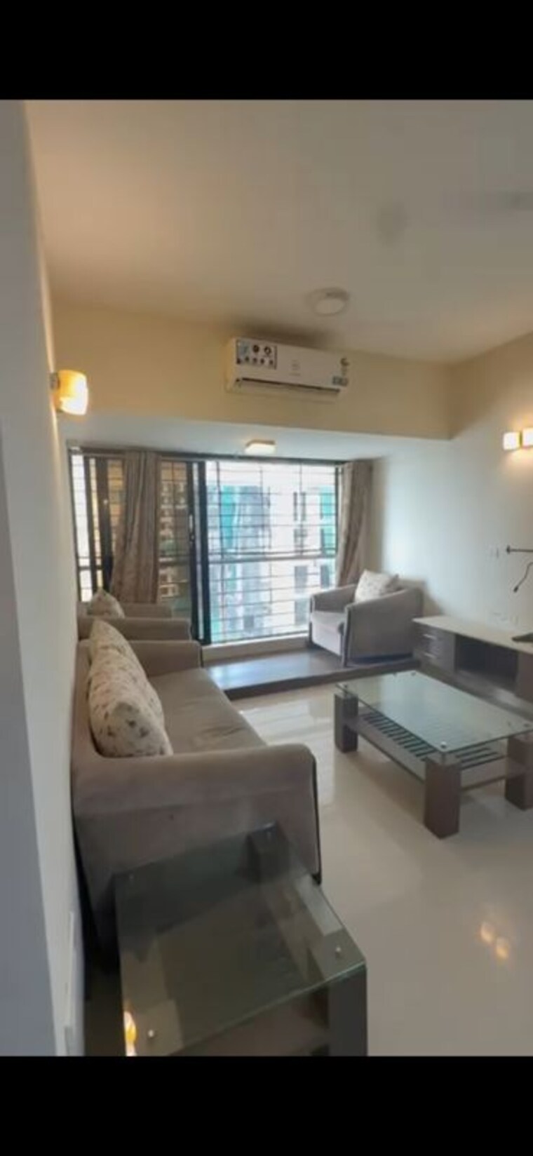 Living Room, ashish-garden-estate 3 Bedroom 1250 Sq.Ft. Apartment In Goregaon West Mumbai 9987430