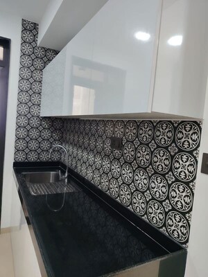 Kitchen in 3 BHK Apartment at Lodha The Park, Worli – for Rent