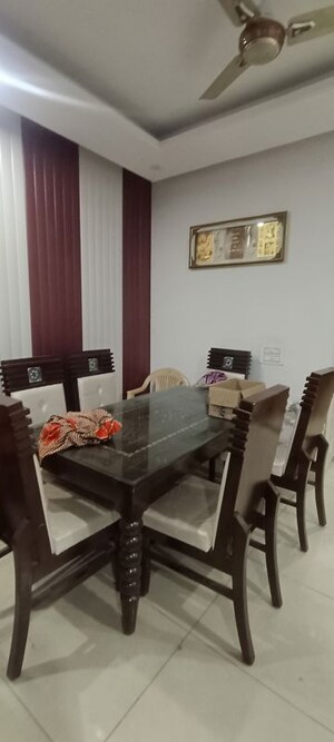 Dining area in 2 BHK Builder Floor at Patiala Road – for Rent