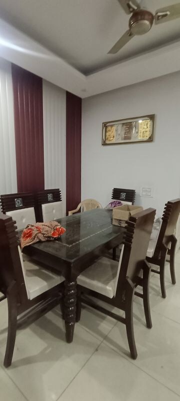 Dining area in 2 BHK Builder Floor at Patiala Road – for Rent