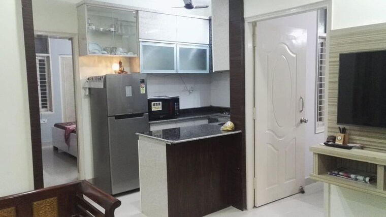 Kitchen, sector 23 dwarka 2 Bedroom 700 Sq.Ft. Builder Floor In Sector 23 Dwarka Delhi 9985942