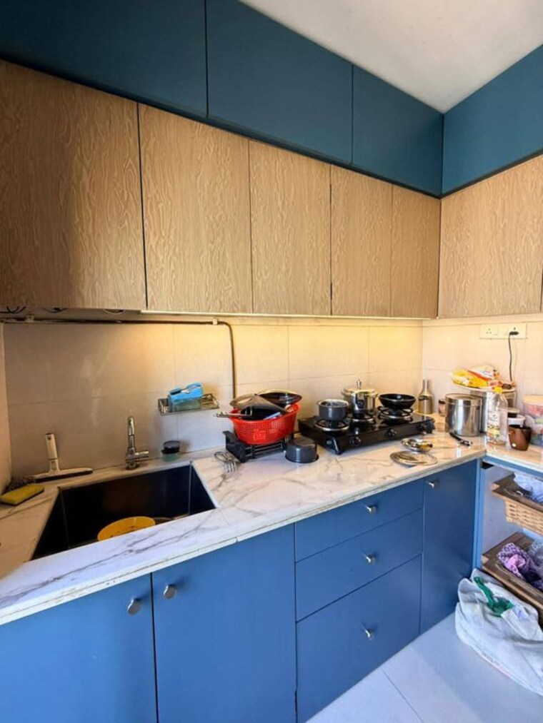 Kitchen, raymond-ten-x-vibes 1 Bedroom 480 Sq.Ft. Apartment In J K Gram Thane 9987479