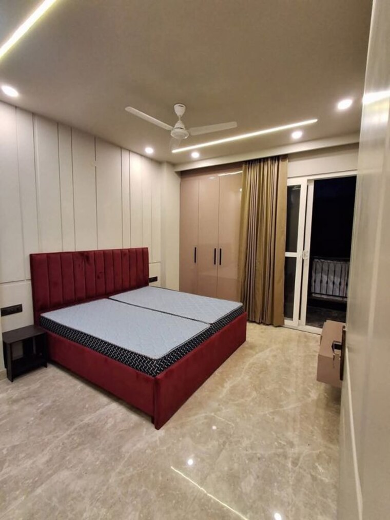 Bedroom, the-grand 1 Bedroom 800 Sq.Ft. Builder Floor In Sector 52 Gurgaon 9987500
