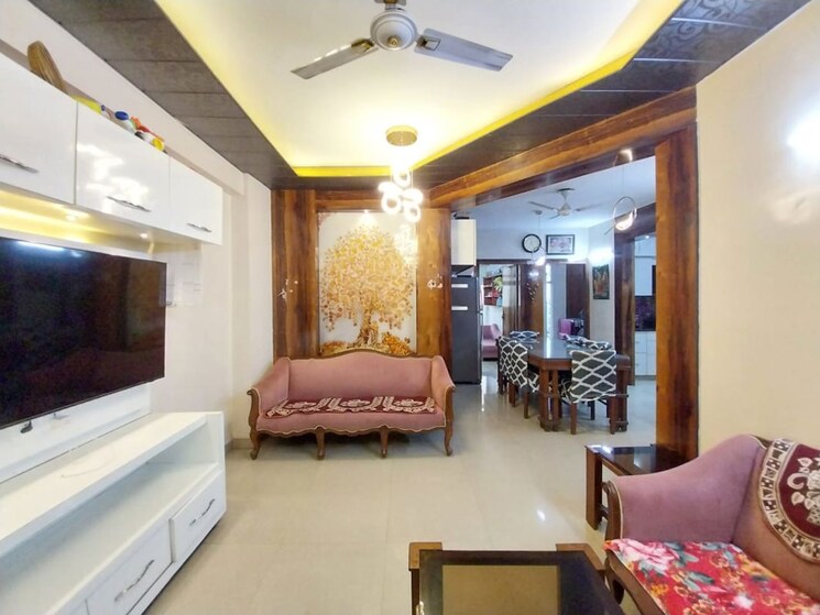 Living Room, meenal-balmukund-residency 3 Bedroom 1405 Sq.Ft. Apartment In Raj Nagar Extension Ghaziabad 9987530