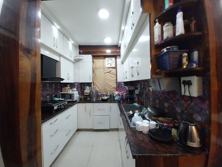 Kitchen, meenal-balmukund-residency 3 Bedroom 1405 Sq.Ft. Apartment In Raj Nagar Extension Ghaziabad 9987530
