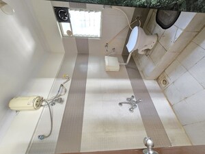 Bathroom in 2 BHK Apartment at Kharadi – for Rent