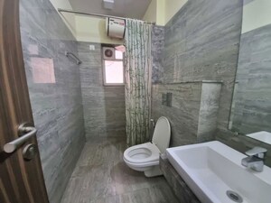 Bathroom in 1.5 BHK Apartment at Raheja Ridgewood, Goregaon East – for Rent