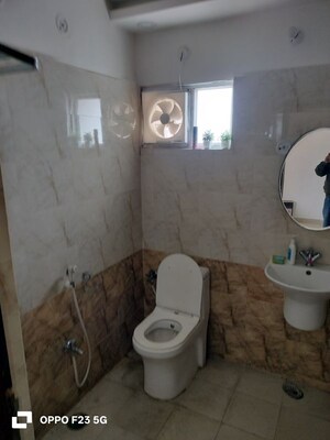 Bathroom in 3 BHK Apartment at LDA Parijaat Apartments, Faizabad Road – for Rent