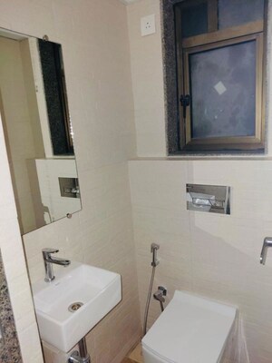 Bathroom in 4 BHK Apartment at Kanakia Silicon Valley, Powai – for Rent