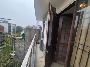 Balcony in 3 BHK Apartment at Panchsheel Enclave – for Rent