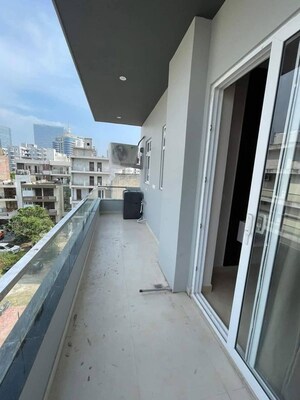 Balcony in 3 BHK Apartment at DLF Atria, Dlf Phase ii – for Rent