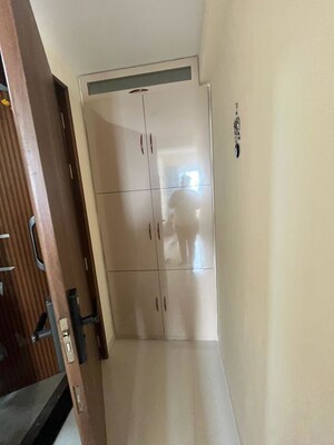 Building Lobby in 1 BHK Apartment at Wadgaon Sheri – for Rent