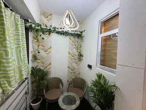 Balcony in 2 BHK Builder Floor at Saket – for Rent