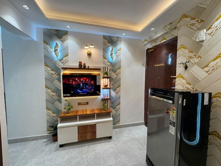 Living Room, saket 2 Bedroom 850 Sq.Ft. Builder Floor In Saket Delhi 9983527