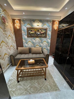 Living Room in 2 BHK Builder Floor at Saket – for Rent