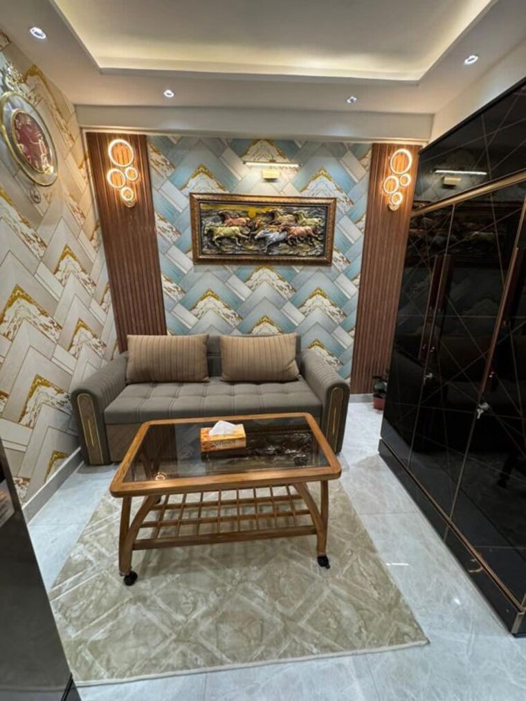 Living Room, saket 2 Bedroom 850 Sq.Ft. Builder Floor In Saket Delhi 9983527