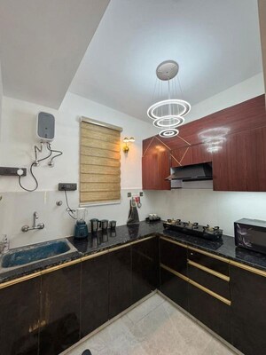 Kitchen in 2 BHK Builder Floor at Saket – for Rent