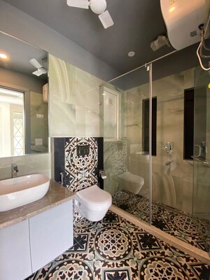 Living Room in 3 BHK Builder Floor at East Of Kailash – for Rent