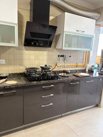 Kitchen in 3 BHK Apartment at Parsvnath Exotica, Sector 53 – for Rent