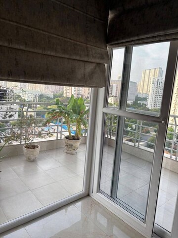 Balcony in 3 BHK Apartment at Parsvnath Exotica, Sector 53 – for Rent