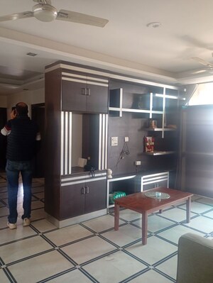 Living Room in 3 BHK Apartment at Sector 9 Dwarka – for Rent