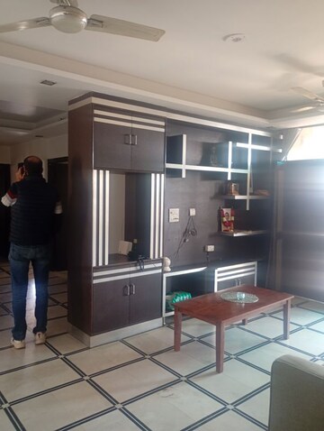 Living Room in 3 BHK Apartment at Sector 9 Dwarka – for Rent