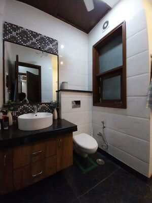 Kitchen in 3 BHK Builder Floor at Ansal Sushant Lok I, Sector 43 – for Sale