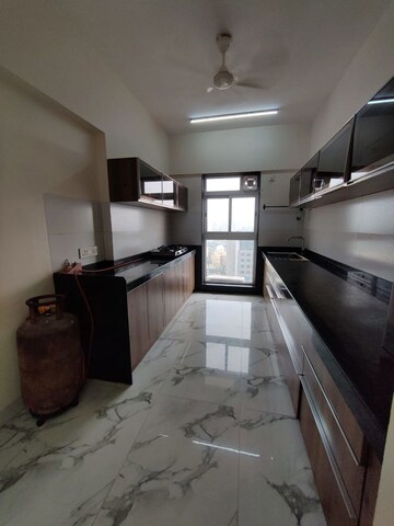 Kitchen in 2 BHK Apartment at Raheja Ridgewood, Goregaon East – for Rent