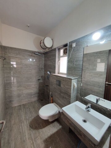 Bathroom in 2 BHK Apartment at Raheja Ridgewood, Goregaon East – for Rent