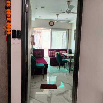Living Room in 1 BHK Apartment at Gurukrupa Anantam, Tagore Nagar – for Rent