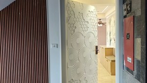 Bathroom in 3 BHK Apartment at Sector 4 Dwarka – for Rent