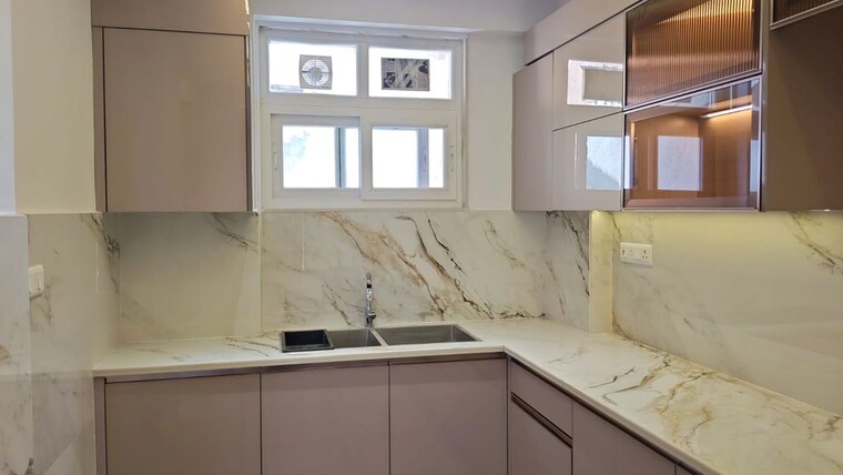 Kitchen, sector 4 dwarka 3 Bedroom 1500 Sq.Ft. Apartment In Sector 4 Dwarka Delhi 9988263