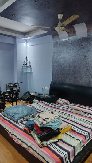 Bedroom in 3 BHK Apartment at HBH Galaxy Apartments, Sector 43 – for Rent