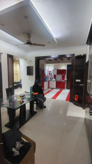 Living Room in 3 BHK Apartment at HBH Galaxy Apartments, Sector 43 – for Rent