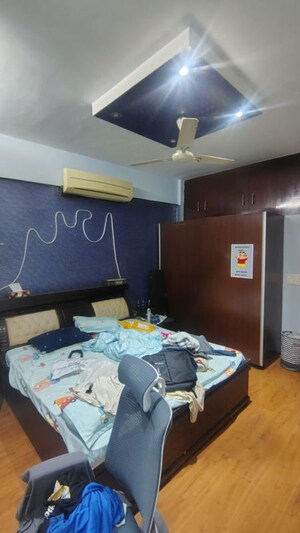 Bedroom in 3 BHK Apartment at HBH Galaxy Apartments, Sector 43 – for Rent