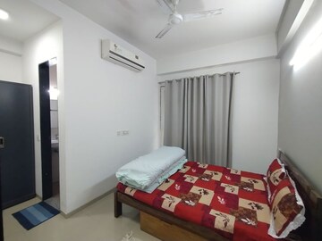 Bedroom in 3 BHK Builder Floor at Anand Niketan – for Rent