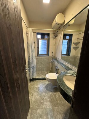 Building Lobby in 3 BHK Apartment at Raheja Sherwood, Goregaon East – for Rent