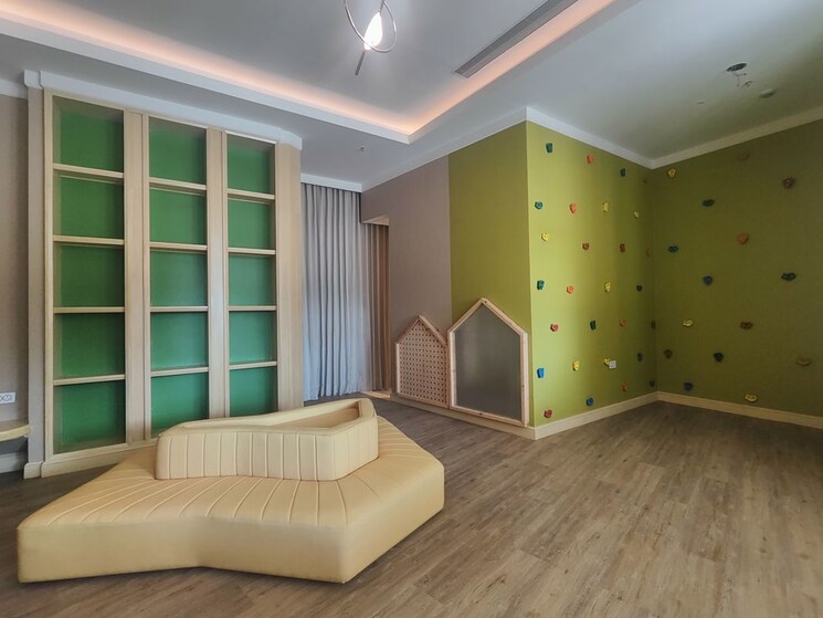 Living Room, bhartiya-city-leela-residences Studio 854 Sq.Ft. Apartment In Thanisandra Main Road Bangalore 9988357