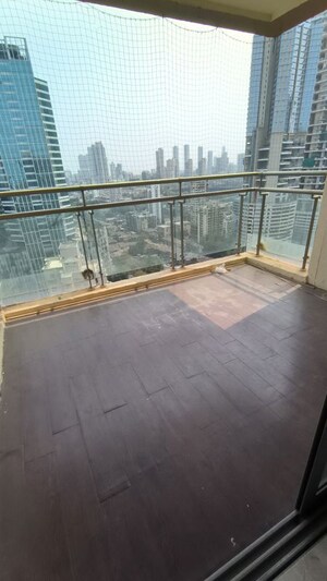 Balcony in 3 BHK Apartment at Lodha Grandeur, Prabhadevi – for Rent