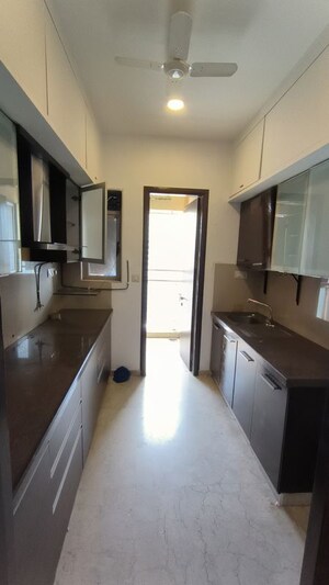 Kitchen in 3 BHK Apartment at Lodha Grandeur, Prabhadevi – for Rent