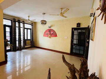 Living Room in 3 BHK Apartment at Jaipuria Sunrise Green, Lohgarh – for Rent